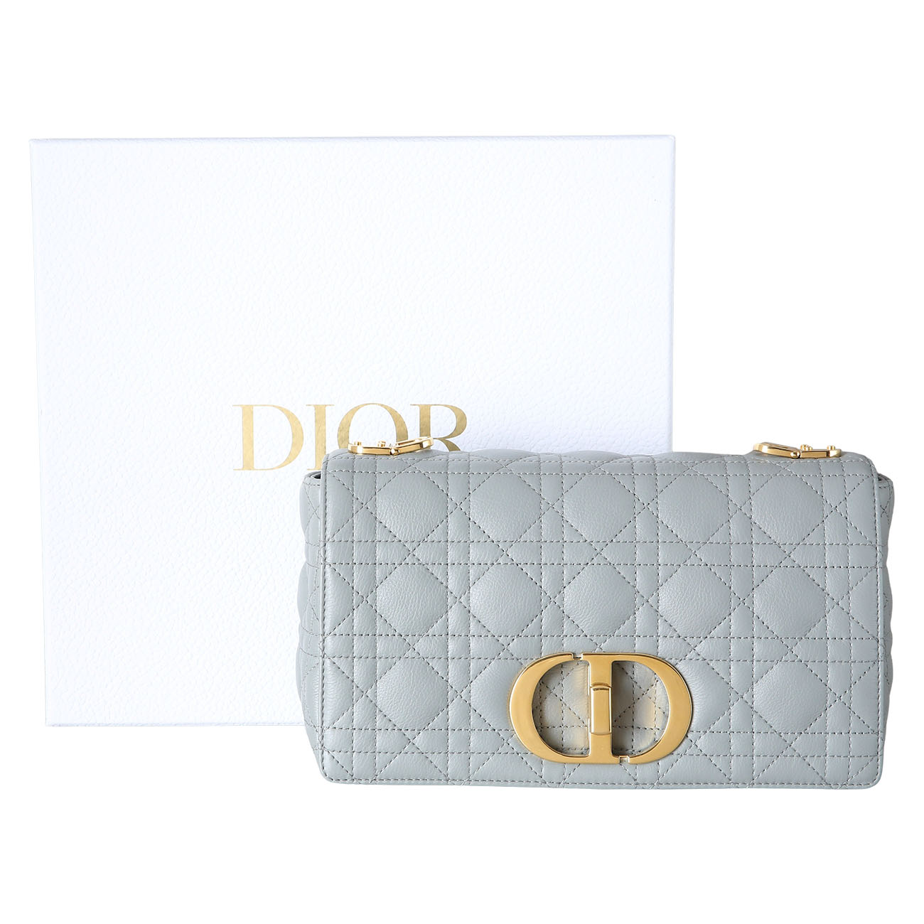 CHRISTIAN DIOR(USED)크리스찬디올 까나쥬 카로 숄더백 미듐